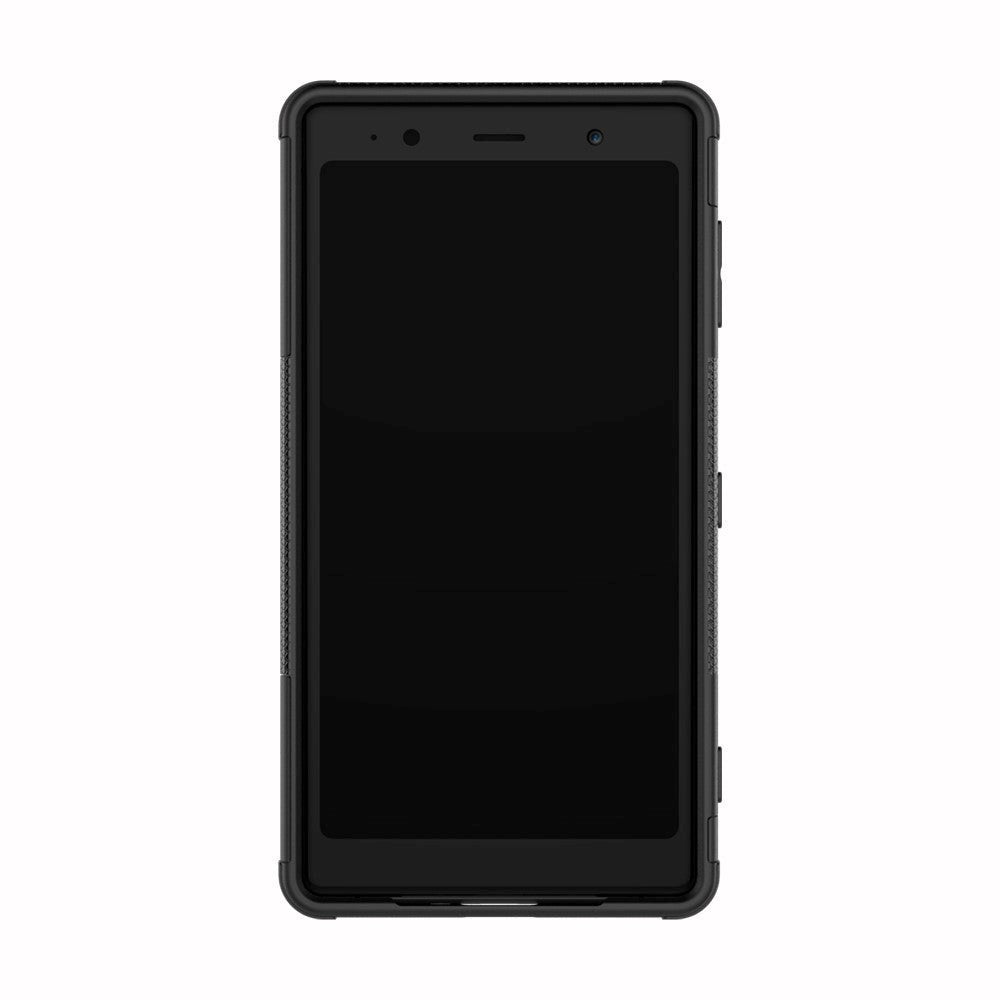 Sony Xperia XZ2 Premium Cool Tyre Tough Case w. Stand Black