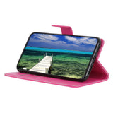 Sony Xperia 1 III Litchi Leather Wallet Case - Pink