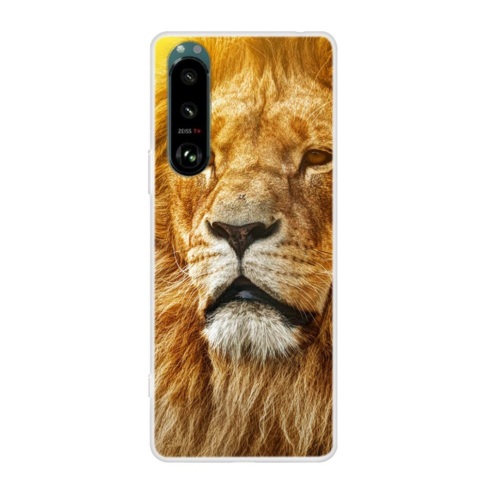 Sony Xperia 5 III Flexible Plastic Case - Lion