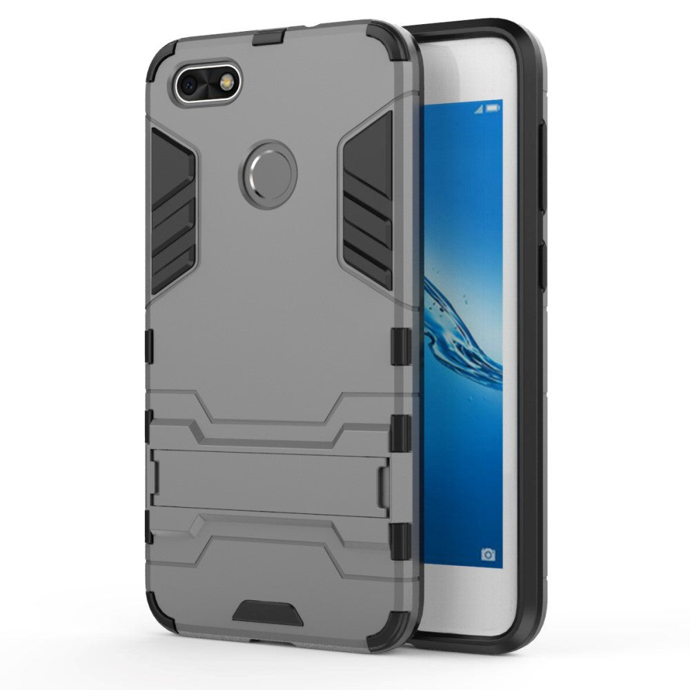 Huawei P9 Lite Mini Tough Case w. Foot Grey