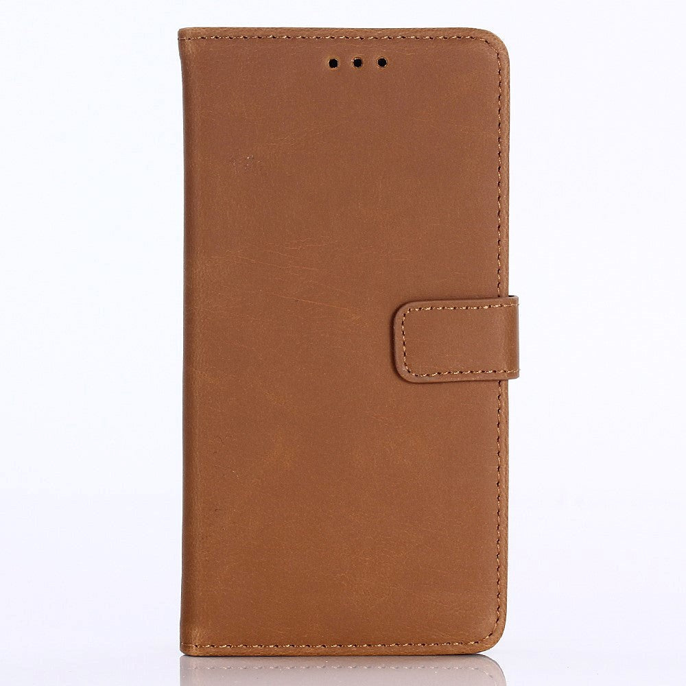 Huawei P20 Lite (2018) Wallet Leather Case Brown