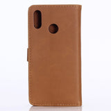 Huawei P20 Lite (2018) Wallet Leather Case Brown