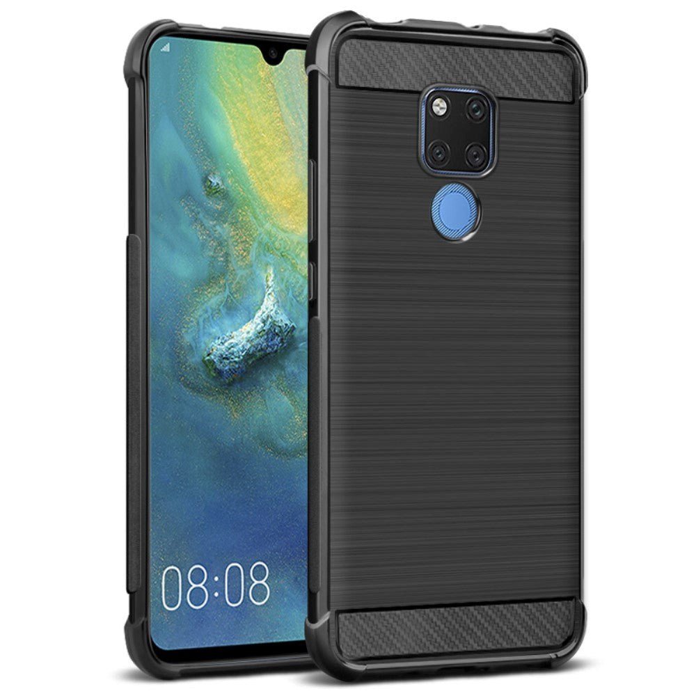 Huawei Mate 20 X IMAK Carbon Fiber Plastic Case Black