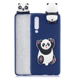 Huawei P30 Flexible Plastic Case 3D - Panda