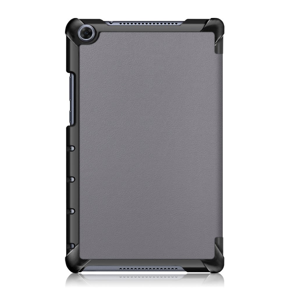 Huawei MediaPad M5 Lite 8 Tri-Fold Leather Case Grey