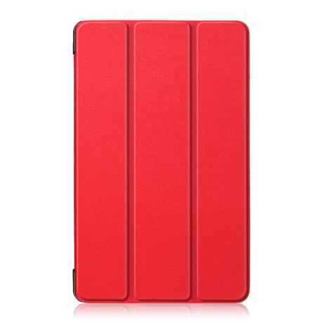 Huawei MediaPad M5 Lite 8 Tri-Fold Leather Case Red