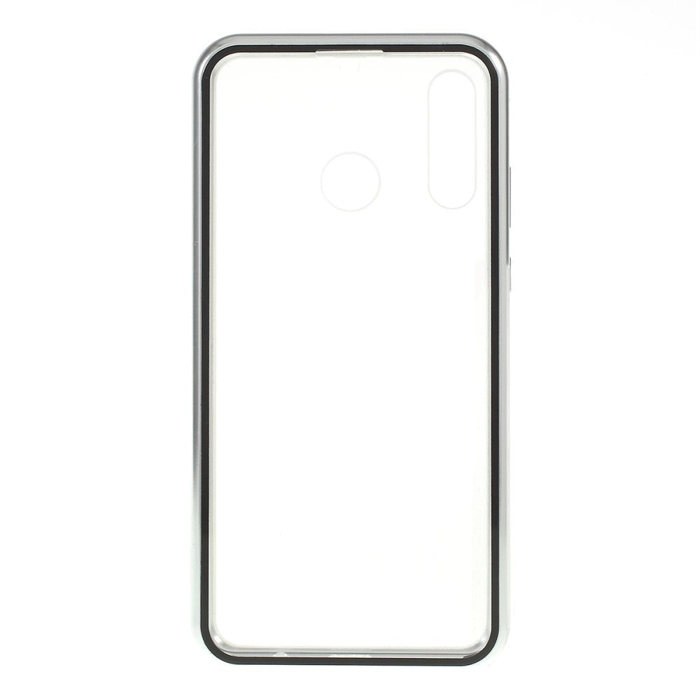 Huawei P30 Lite 360⁰ Magnetic Case w. Glass Back & Front - Silver