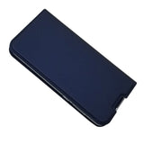 Huawei Y5 (2019) Slim Leather Flip Case w. Card holder - Blue