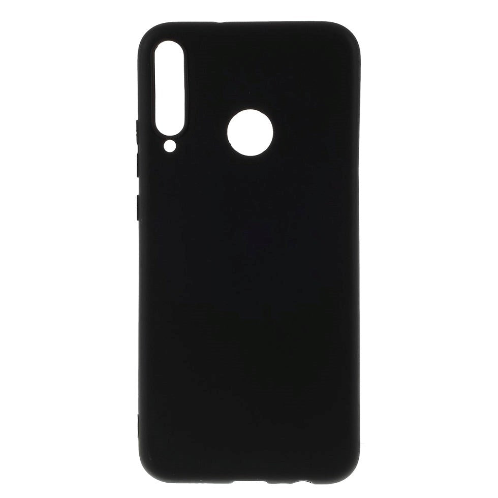 Huawei P40 Lite E Flexible Matte Plastic Case - Black