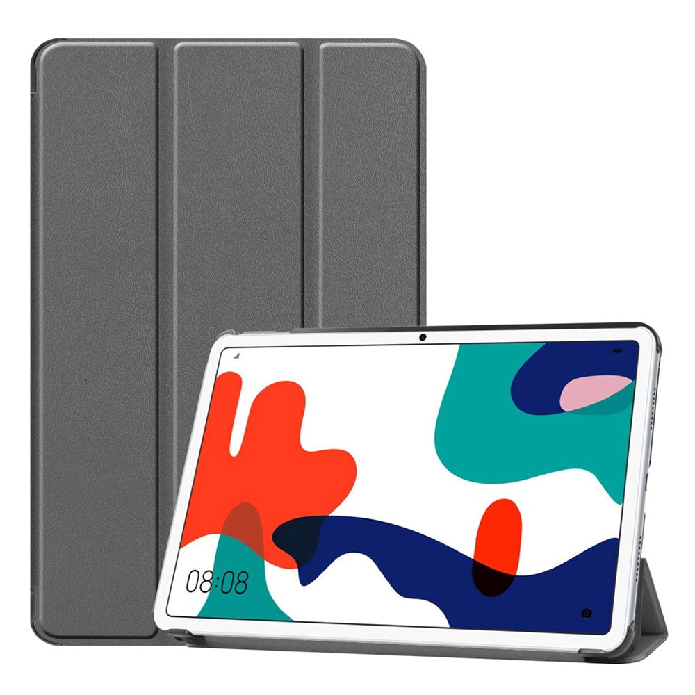 Huawei MatePad 10.4 Tri-Fold Leather Case V2 - Grey