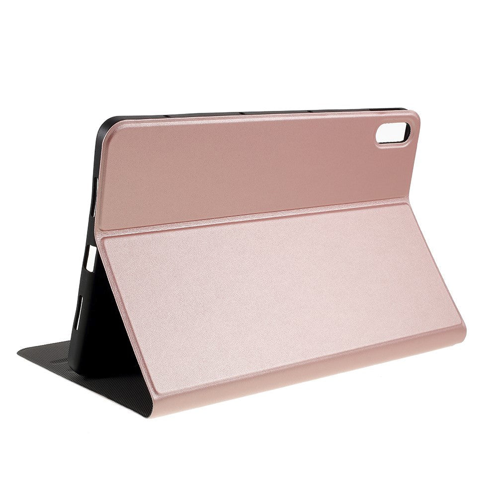 Huawei MatePad 10.4 Leather Case w. Stand - Rose Gold