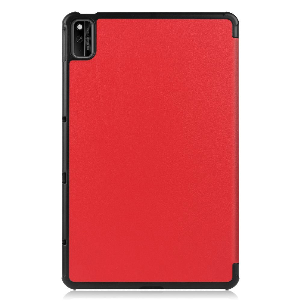 Huawei MatePad 10.4 Tri-Fold Leather Case - Red