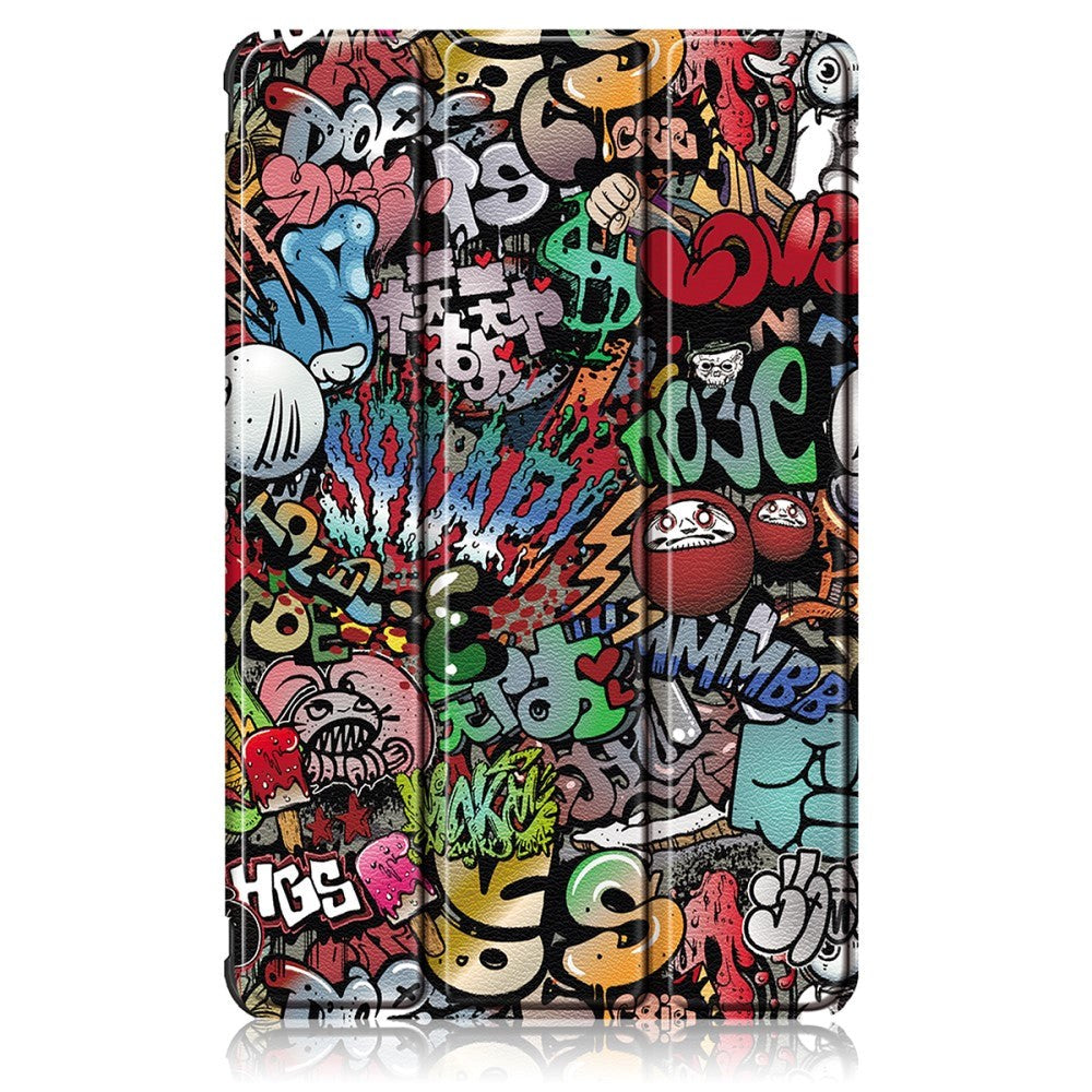 Huawei MatePad 10.4" Leather Case - Cartoon Graffiti