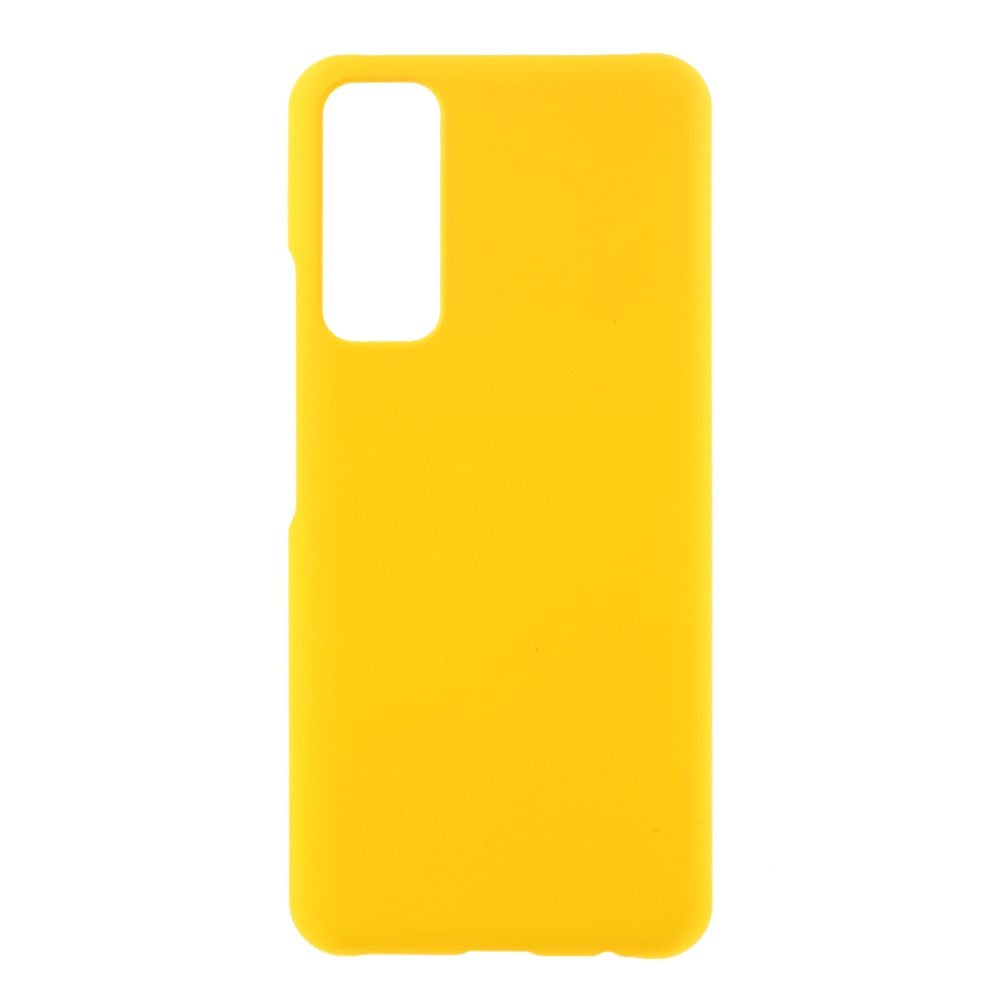 Huawei P smart (2021) Plastic Case w. Matte Back - Yellow