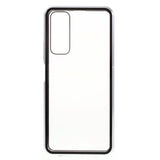 Huawei P Smart 2021 Magnetic Case w. Glass Front & Back - Silver