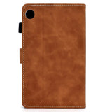 Huawei MatePad T10 / T10s Soft Leather Case w. Stand & Card Holder - Brown