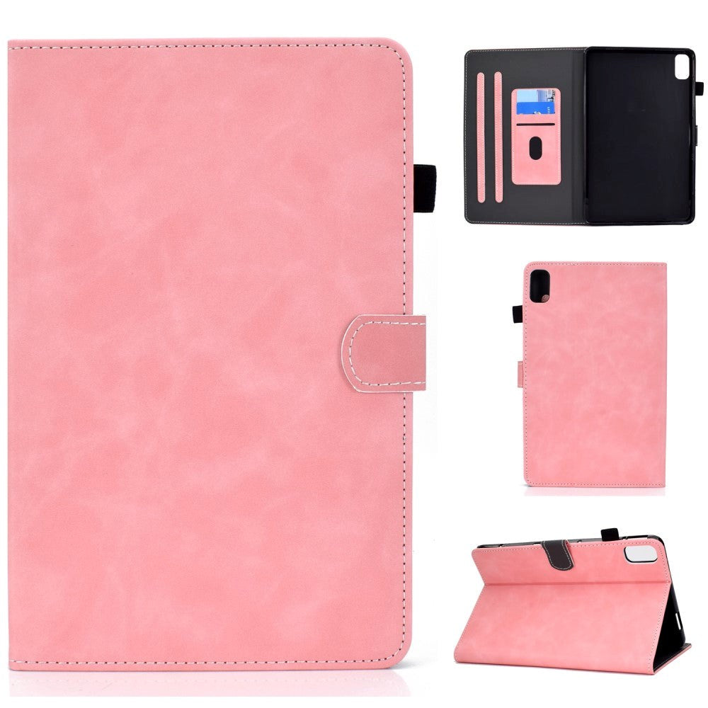 Huawei MatePad 10.4" Soft Leather Case w. Stand & Card Holder - Pink