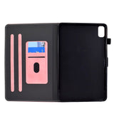 Huawei MatePad 10.4" Soft Leather Case w. Stand & Card Holder - Pink