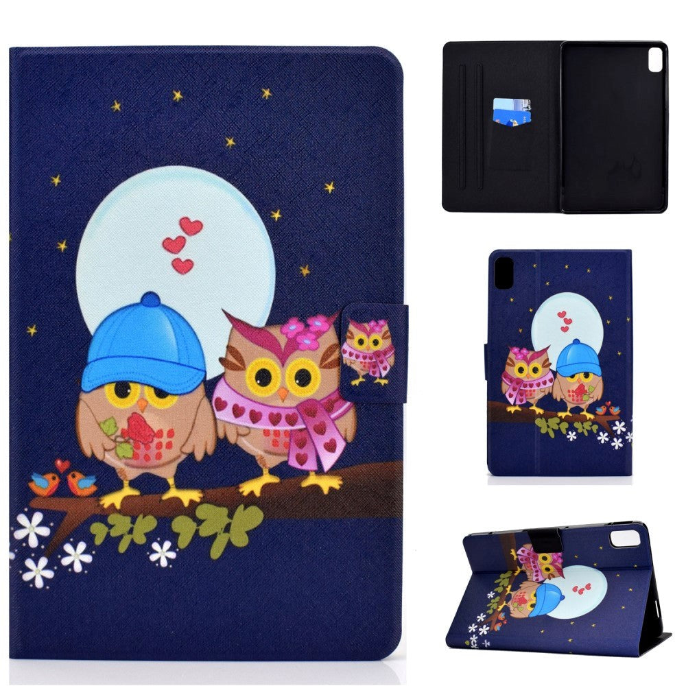 Huawei MatePad 10.4" Case with Stand Function & Card Holder - Owl family