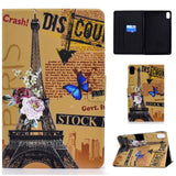 Huawei MatePad 10.4" Case w. Stand & Card Holder - Eiffel Tower