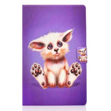 Huawei MatePad T10 / T10s Case w. Stand & Card Holder - Small Cat