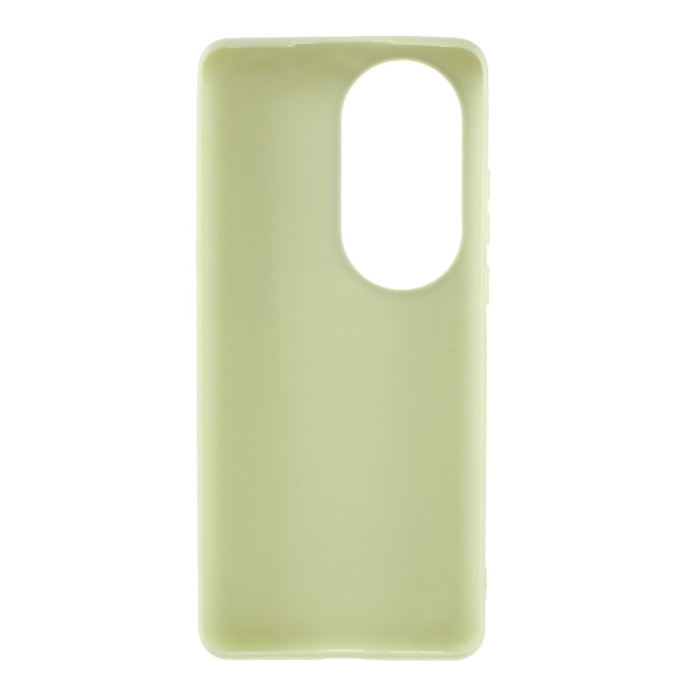 Huawei P50 Pro Flexible Matte Plastic Case - Green