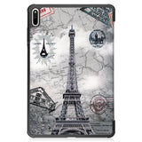 Huawei MatePad 11 Tri-fold Flip Case w. Sleep Function - Eiffel Tower