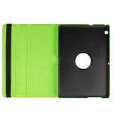 Huawei MediaPad T3 10 9.6" Case - Leather Case w. 360 Degree Stand Green