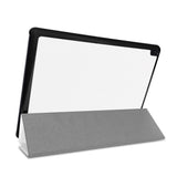 Lenovo Tab E10 Leather Case w. Tri-fold Stand - White