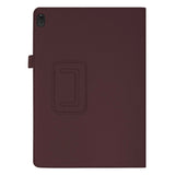 Lenovo Tab E10 Leather Case with Stand Function - Brown