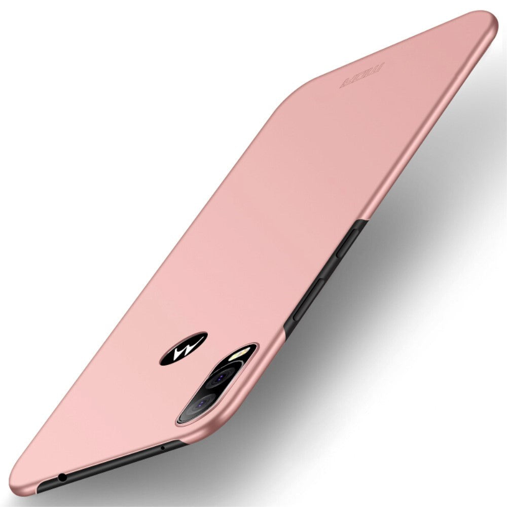 Motorola One Vision MOFI Ultra-Thin Plastic Case Rose Gold