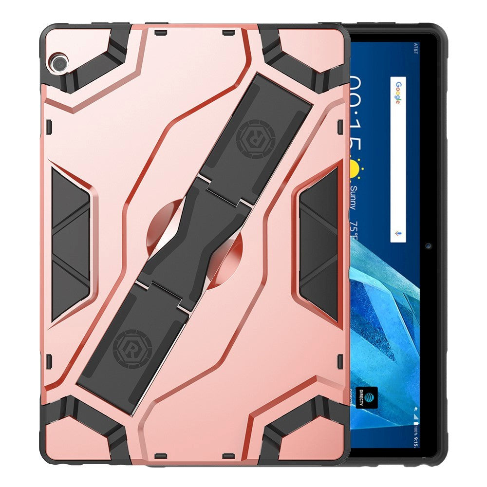 Lenovo Tab M10 FHD (TB-X605) Armor Shell Case w. Kickstand - Pink