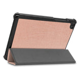 Lenovo Tab M8 (2nd Gen.) 8" Leather Case with Stand Function - Rose Gold