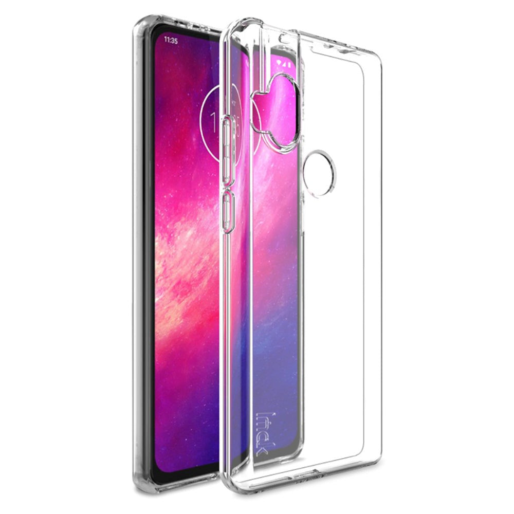 Motorola One Hyper IMAK UX-6 Series Flexible Plastic Case - Transparent