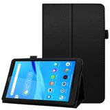 Lenovo Tab M8 (2nd Gen.) 8" Litchi Leather Case with Stand Function & Magnetic Lock - Black