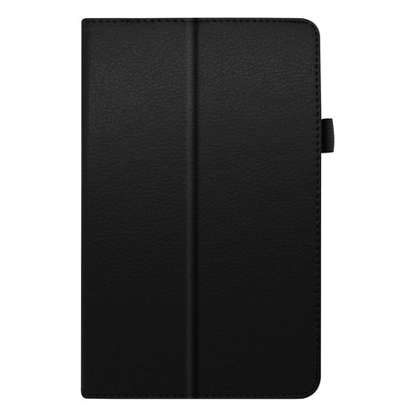 Lenovo Tab M8 (2nd Gen.) 8" Litchi Leather Case with Stand Function & Magnetic Lock - Black