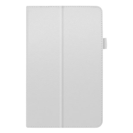 Lenovo Tab M8 (2nd Gen.) 8" Litchi Leather Case with Stand Function & Magnetic Lock - White