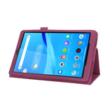 Lenovo Tab M8 (2nd Gen.) 8" Litchi Leather Case with Stand Function & Magnetic Lock - Small