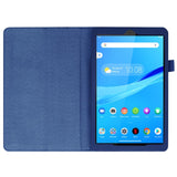 Lenovo Tab M8 (2nd Gen.) 8" Litchi Leather Case with Stand Function & Magnetic Lock - Blue