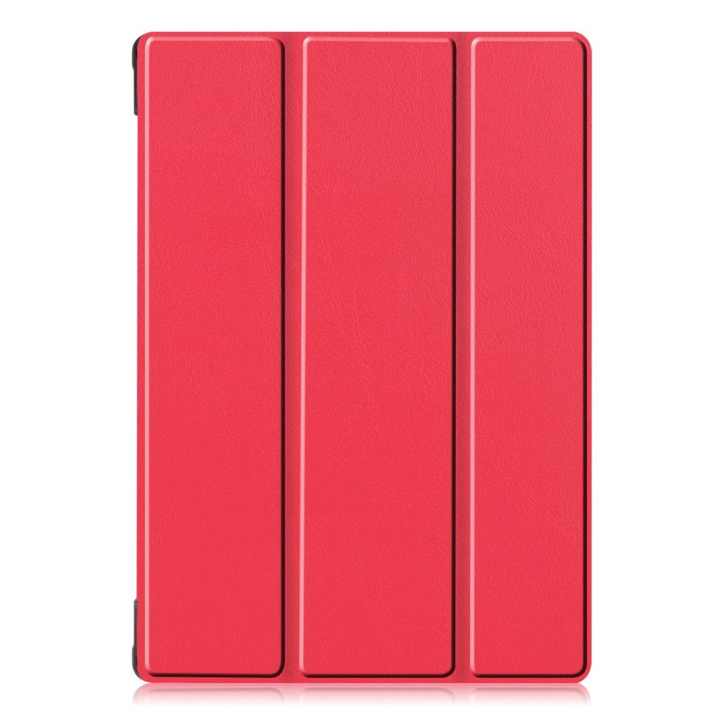 Lenovo Tab M10 FHD REL (TB-X605FC / LC) Flip Case with Tri-fold - Red