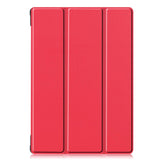 Lenovo Tab M10 FHD REL (TB-X605FC / LC) Flip Case with Tri-fold - Red