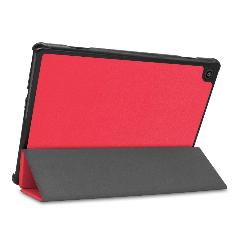 Lenovo Tab M10 FHD REL (TB-X605FC / LC) Flip Case with Tri-fold - Red