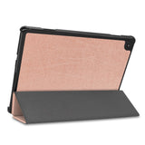 Lenovo Tab M10 FHD REL (TB-X605FC / LC) Flip Case with Tri-fold - Rose Gold