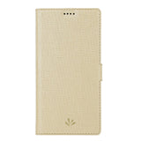 Motorola Moto G Pro VILI DMX Leather Case w. Card Holder & Chequered Texture Gold