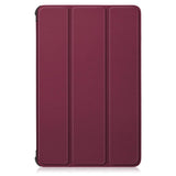 Lenovo Tab P11 Pro Tri-fold Flip Case w. Sleep / Wake-up Function - Bordeaux