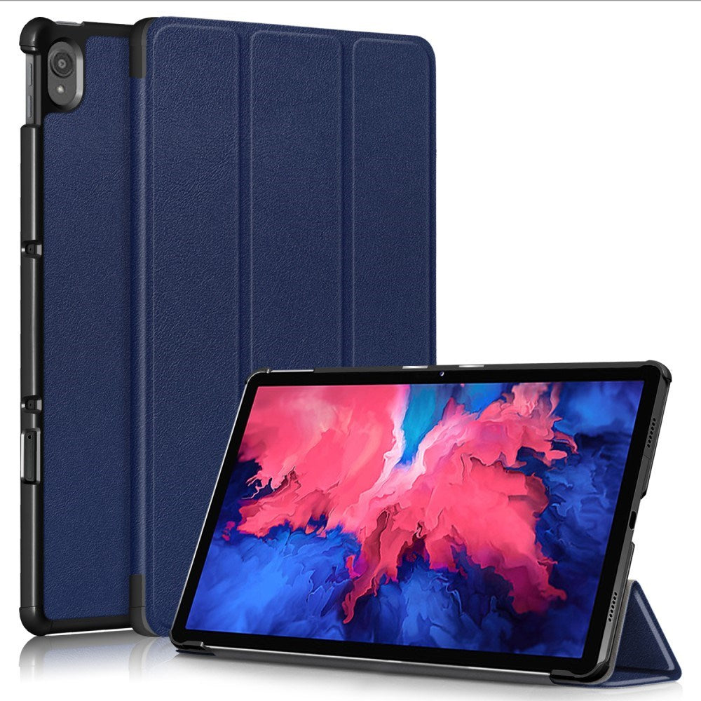 Lenovo Tab P11 / P11 (5G) / P11 Plus Tri-fold Flip Case with Sleep / Wake-Up Function - Blue