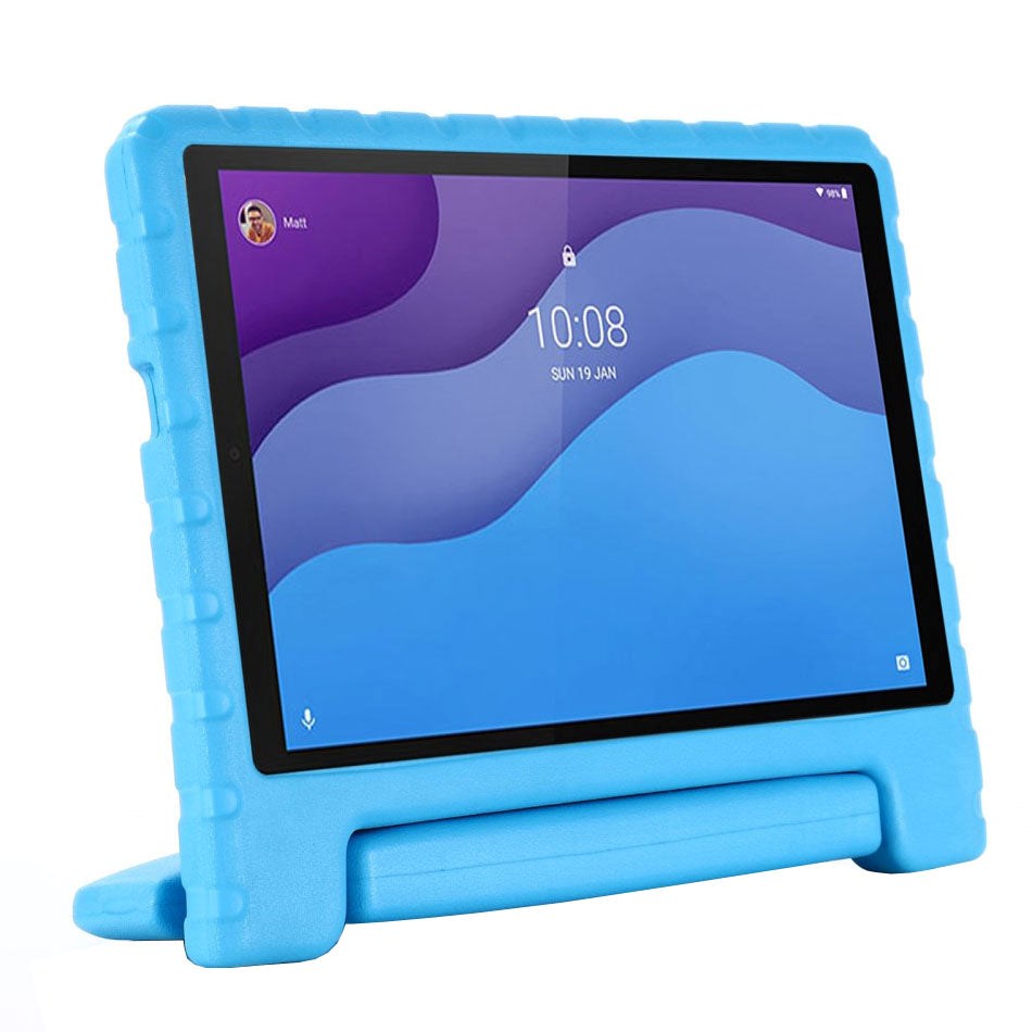 Lenovo Tab M10 HD (2. Gen.) 10.1" (TB-X306F) Kids Case - Kids Portable Stand Case - Blue