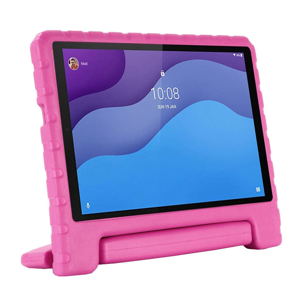 Lenovo Tab M10 HD (2. Gen.) 10.1" (TB-X306F) Kids Case - Kids Portable Stand Case - Pink