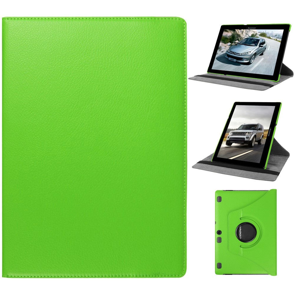 Lenovo Tab3 10 Classic 360 Degree Case with Stand Function Green