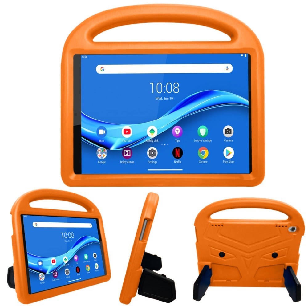 Lenovo Tab M10 HD 10.1" (TB-X505F) / FHD 10.1" (TB-X605) Kids Case w. Kickstand - Orange